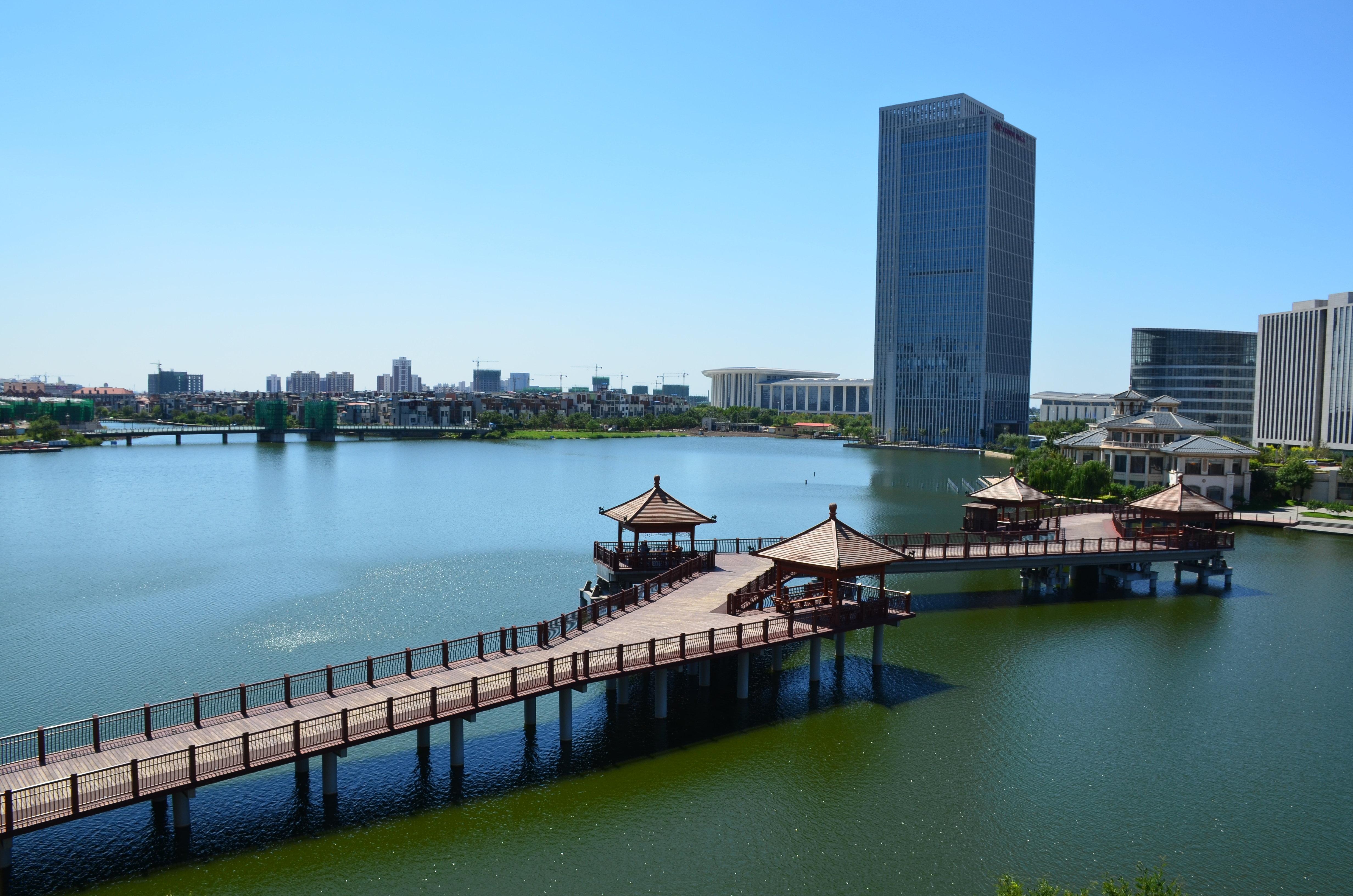 Crowne Plaza Tianjin Meijiangnan By Ihg Ngoại thất bức ảnh